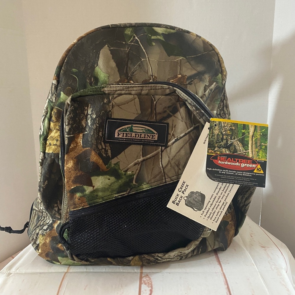 Fieldline Buck Creek Backpack Realtree Hardwoods Green Camo Hunting Pack